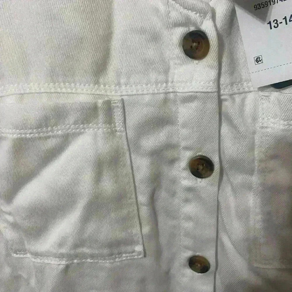 Cotton On Kids White Dress Size 13-14 NWT - Picture 5 of 6